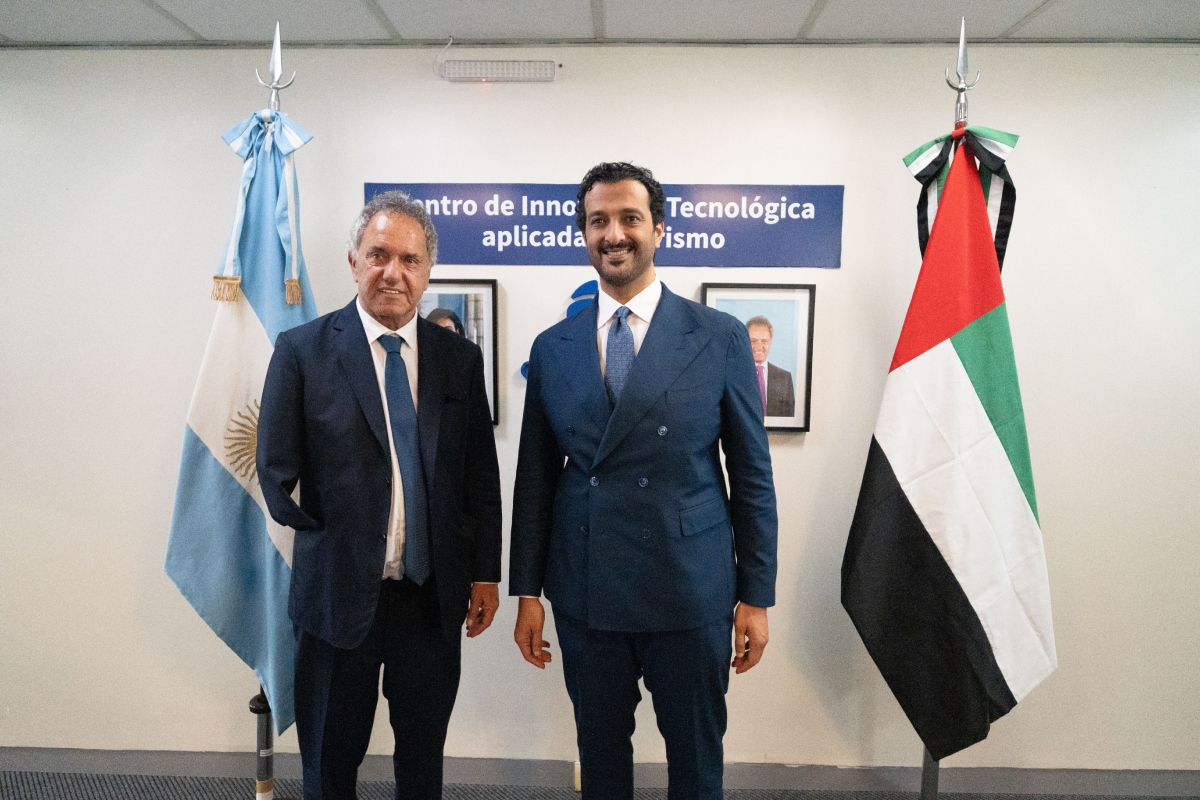 S.E. Abdulla bin Touq Al Marri visita Argentina para fortalecer la cooperación en turismo e inversión