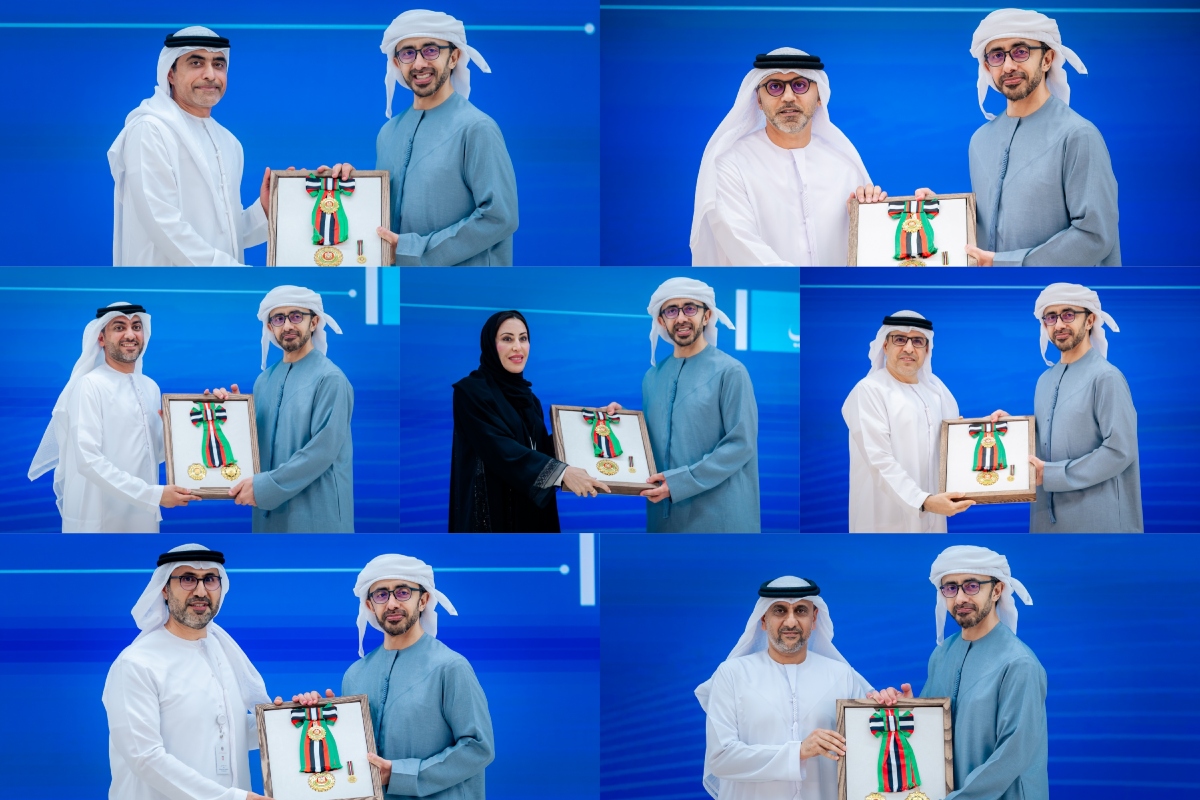 UAE President confers First Class Order of Zayed II on six UAE ambassadors, Medal of Independence of First Order on two consuls-general