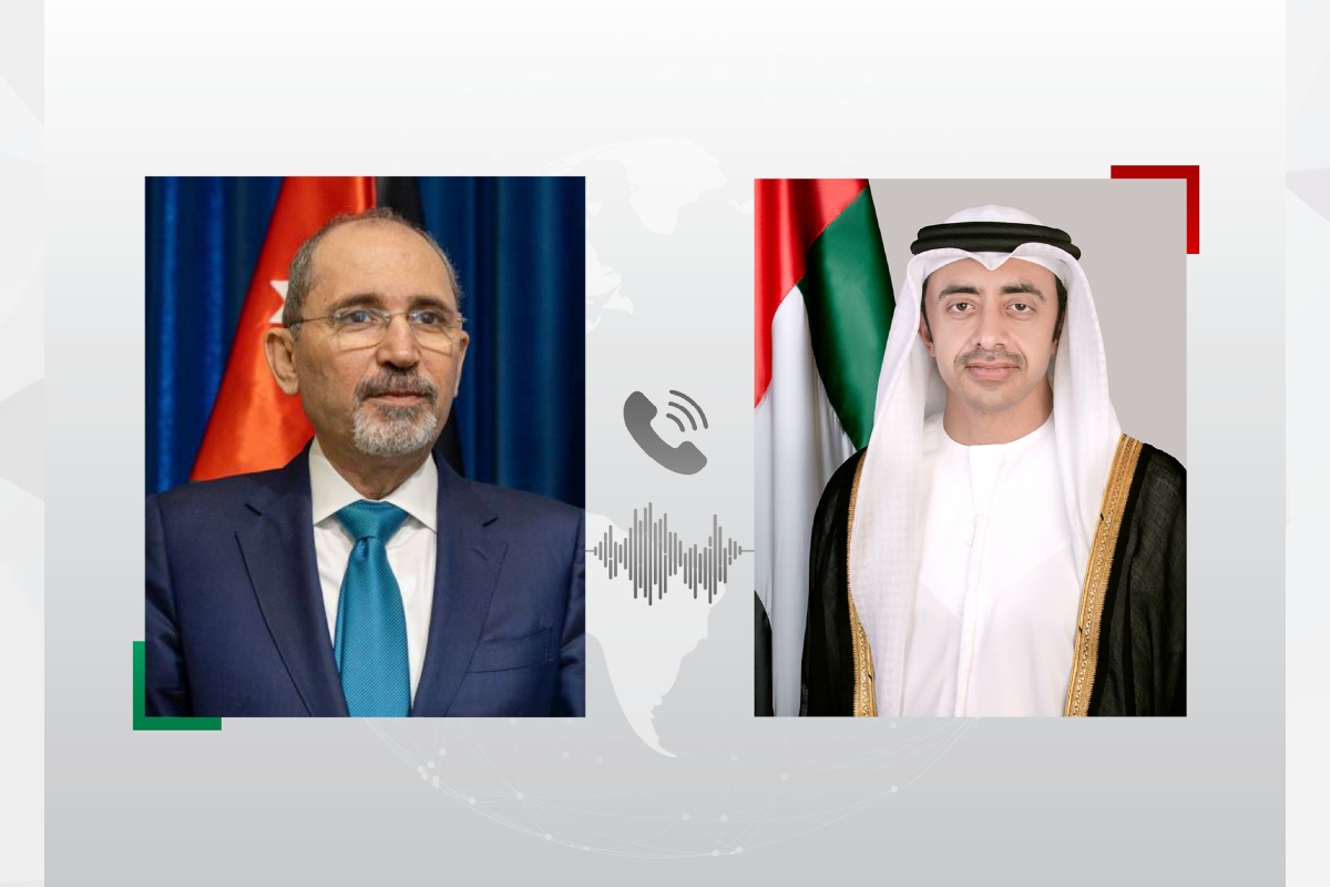H.H. Sheikh Abdullah bin Zayed Al Nahyan, Deputy Prime Minister and Minister of Foreign Affairs, held a phone call with Ayman Safadi, Deputy Prime Minister and Minister of Foreign Affairs and Expatriates of the Hashemite Kingdom of Jordan, during which he strongly condemned the terrorist shooting that took place today inside Hamoud Church in Jordan’s Karak Governorate.
