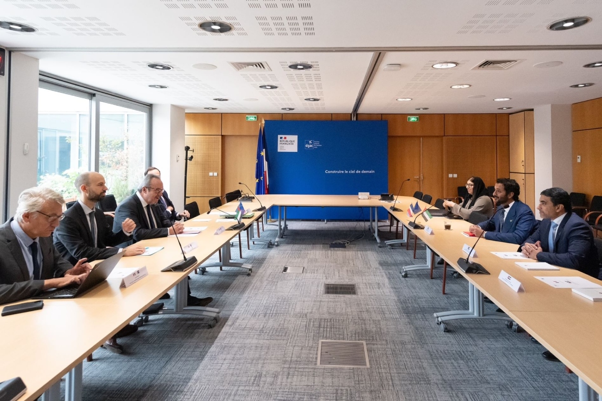 Abdulla bin Touq Al Marri, ministre de l’Économie et du Tourisme et président de l’Autorité générale de l’aviation civile (GCAA), a rencontré Marc Borel, directeur général par intérim de la Direction générale de l’aviation civile française (DGAC), dans le cadre d’une visite officielle à Paris.



