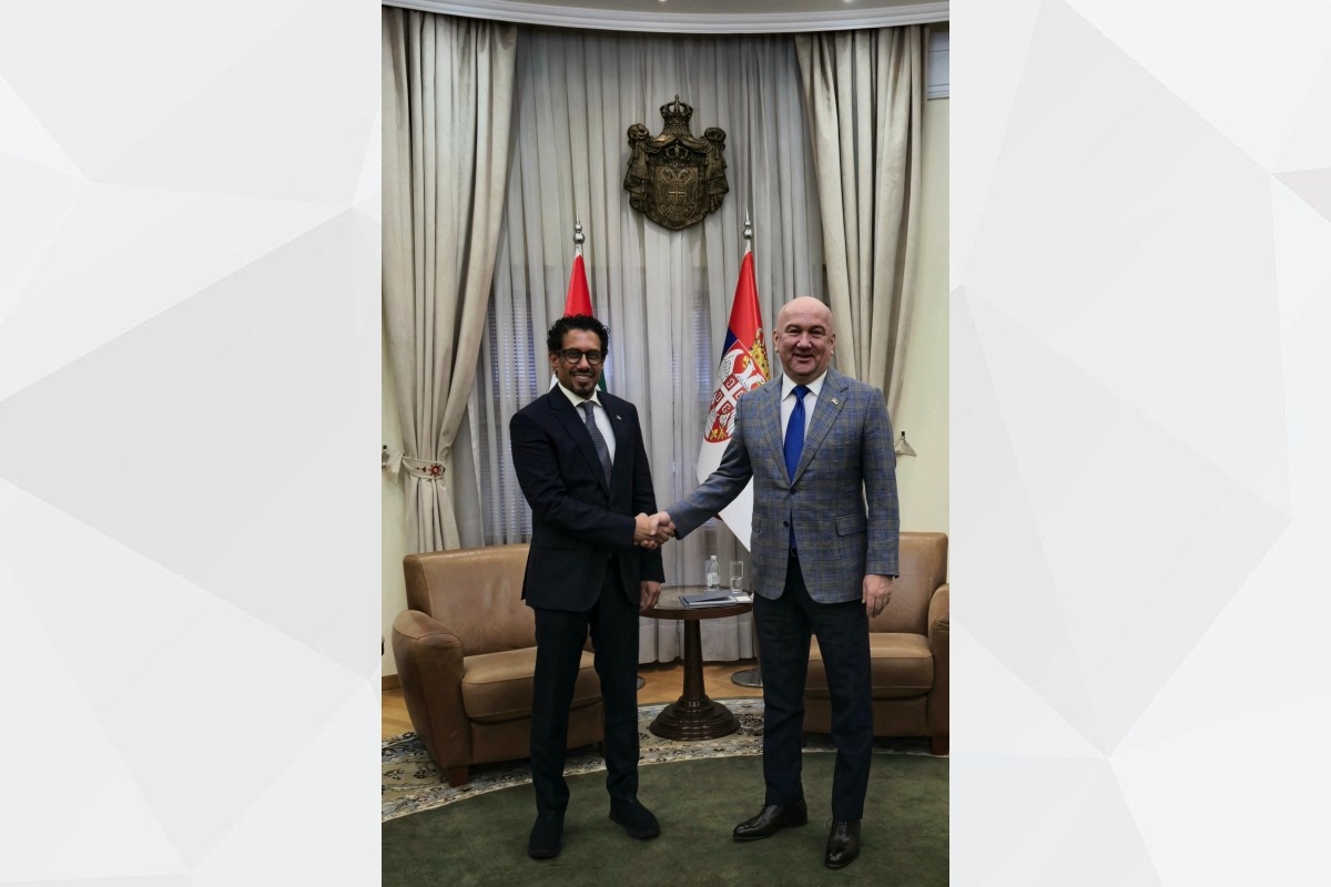 His Excellency Ahmed Hatem Almenhali, UAE Ambassador to the Republic of Serbia, met with His Excellency Nenad Popovic, Minister without portfolio in charge of international economic cooperation and the social position of the church in the country and abroad, at the ministry’s headquarters in the capital, Belgrade. 
