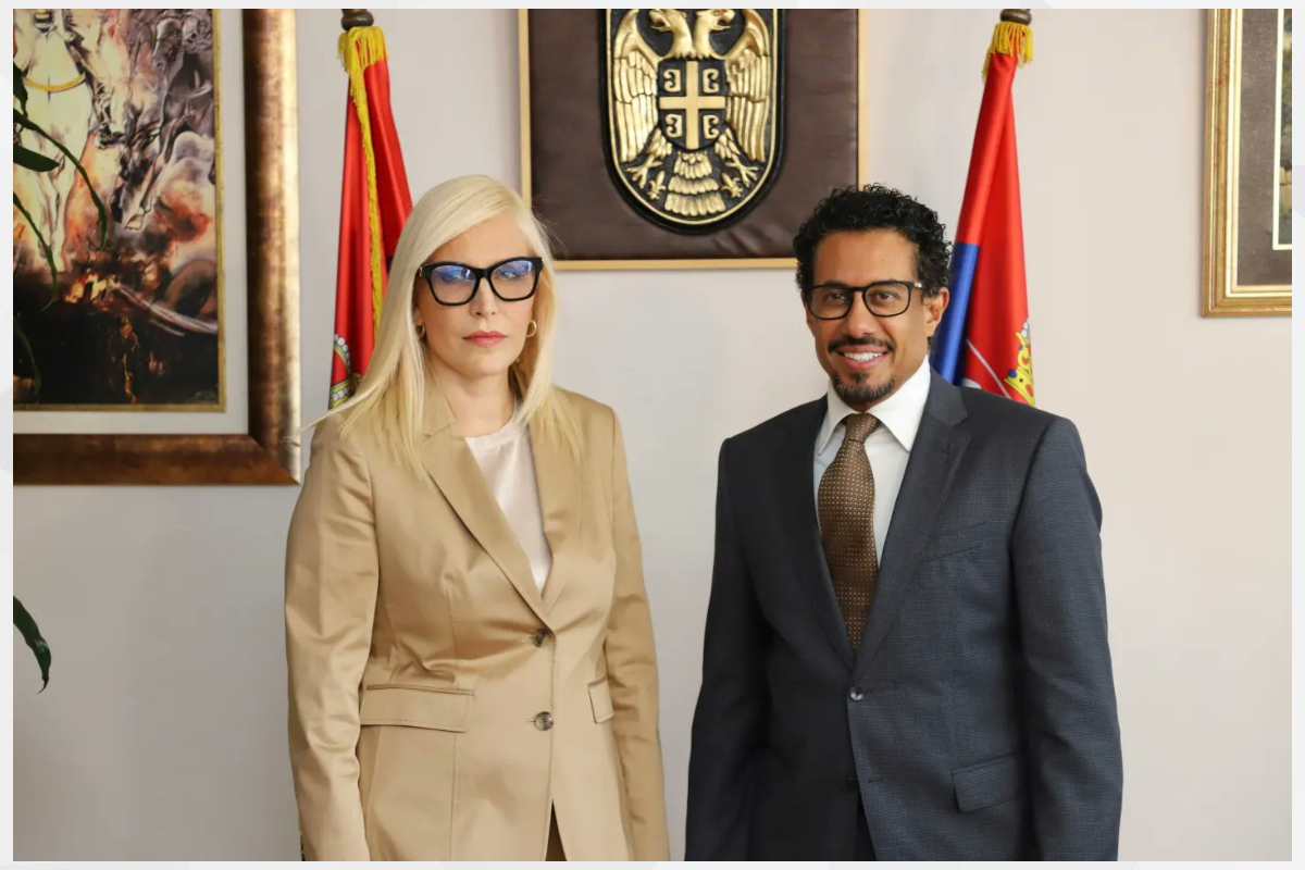 H.E. Ahmed Hatem Al Menhali, the Ambassador of the United Arab Emirates to the Republic of Serbia, met with H.E. Maja Popovic, Minister of Justice of the Republic of Serbia.


