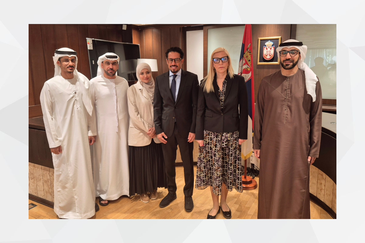 H.E. Maja Popovic, Minister of Justice of the Republic of Serbia, welcomed H.E. Ahmed Hatem Almenhali, the Ambassador of the UAE to Serbia, and a delegation from 