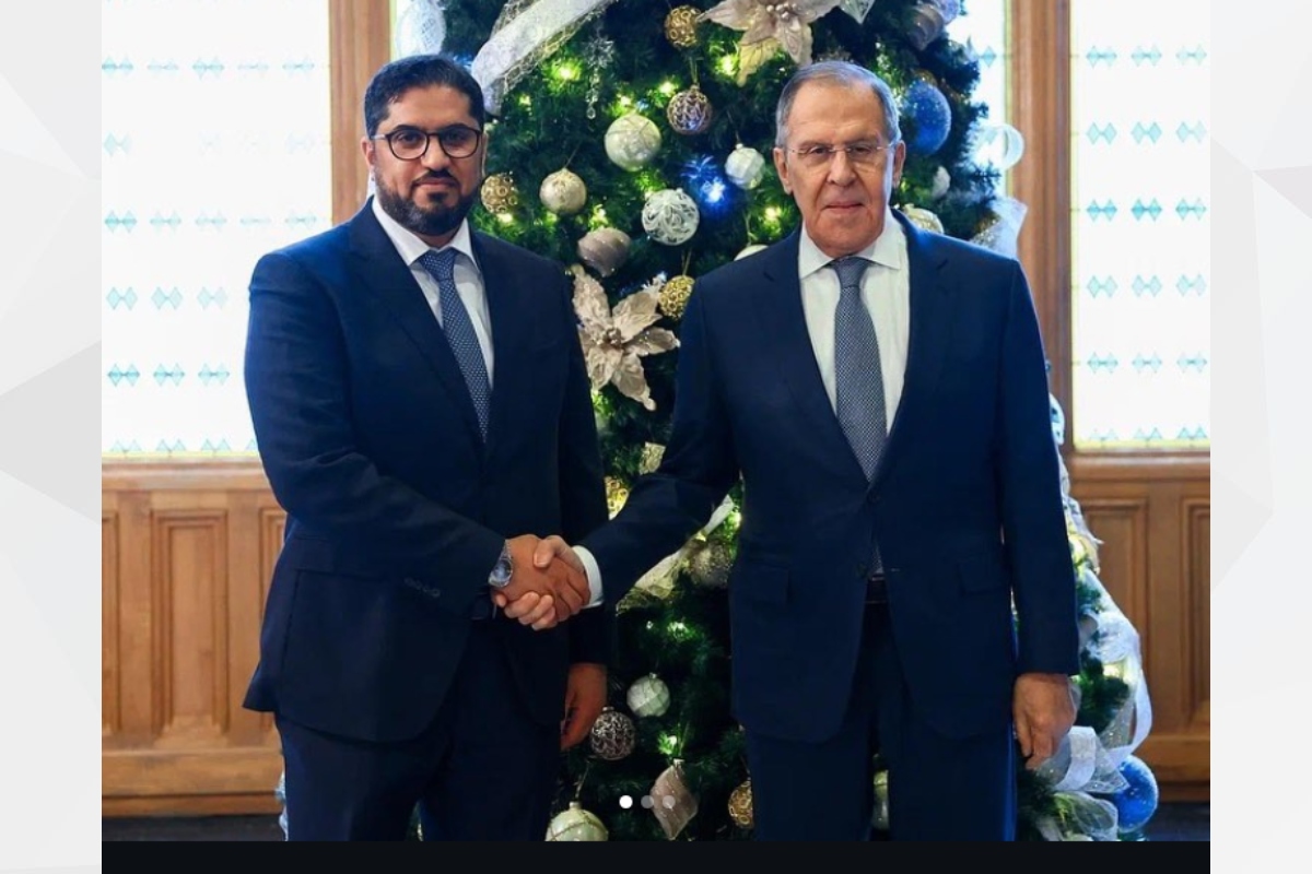 His Excellency Dr. Mohammed Ahmed Al Jaber, UAE Ambassador to the Russian Federation, met with His Excellency Sergey Lavrov, Minister of Foreign Affairs of the Russian Federation.

