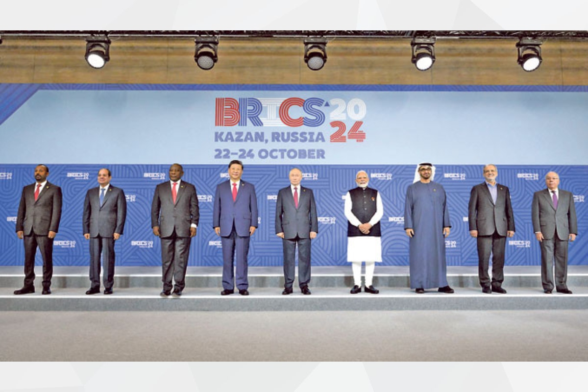 His Highness Sheikh Mohamed bin Zayed Al Nahyan, President of the UAE, attended the 16th BRICS Summit, which was inaugurated today by His Excellency Vladimir Putin, President of the Russian Federation, in the Russian city of Kazan.
