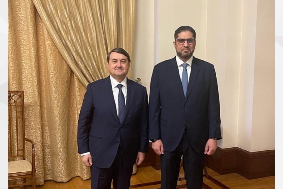 Igor Levitin, Assistant to the President of the Russian Federation, received UAE Ambassador Dr. Mohammed Ahmed Al Jaber at the Kremlin.
