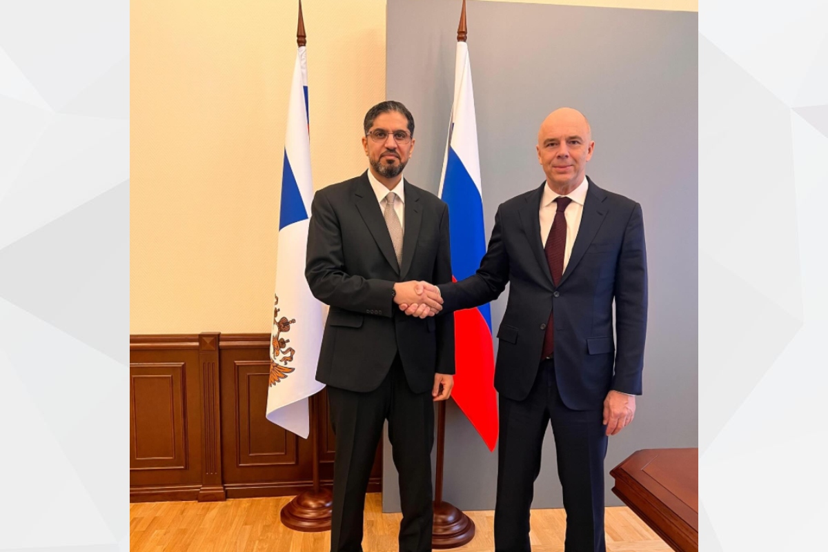 His Excellency Dr. Mohammed Ahmed Al Jaber, UAE Ambassador to the Russian Federation, met with His Excellency Anton Siluanov, Minister of Finance of the Russian Federation.
