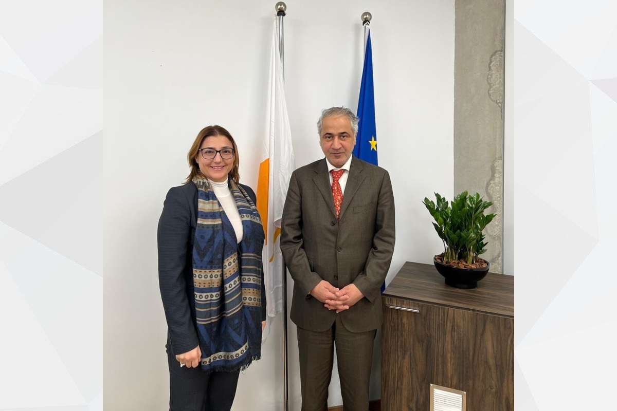 H.E. Mohammed Saif Al Shehhi, UAE Ambassador in Nicosia, held a constructive meeting with H.E. Mrs. Irene Loizidou Nicolaidou, Commissioner for Personal Data Protection of the Republic of Cyprus, where the two sides discussed a number of issues of mutual interest.
