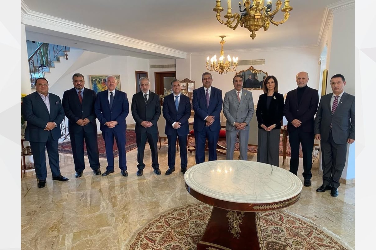 H.E. Mohammed Saif Al Shehhi, UAE Ambassador in Nicosia, attended a luncheon at the invitation of H.E. Amr Hamza, Ambassador of the Arab Republic of Egypt, in his honor alongside H.E. Mr. Basheer F. Zoubi, Ambassador of the Hashemite Kingdom of Jordan