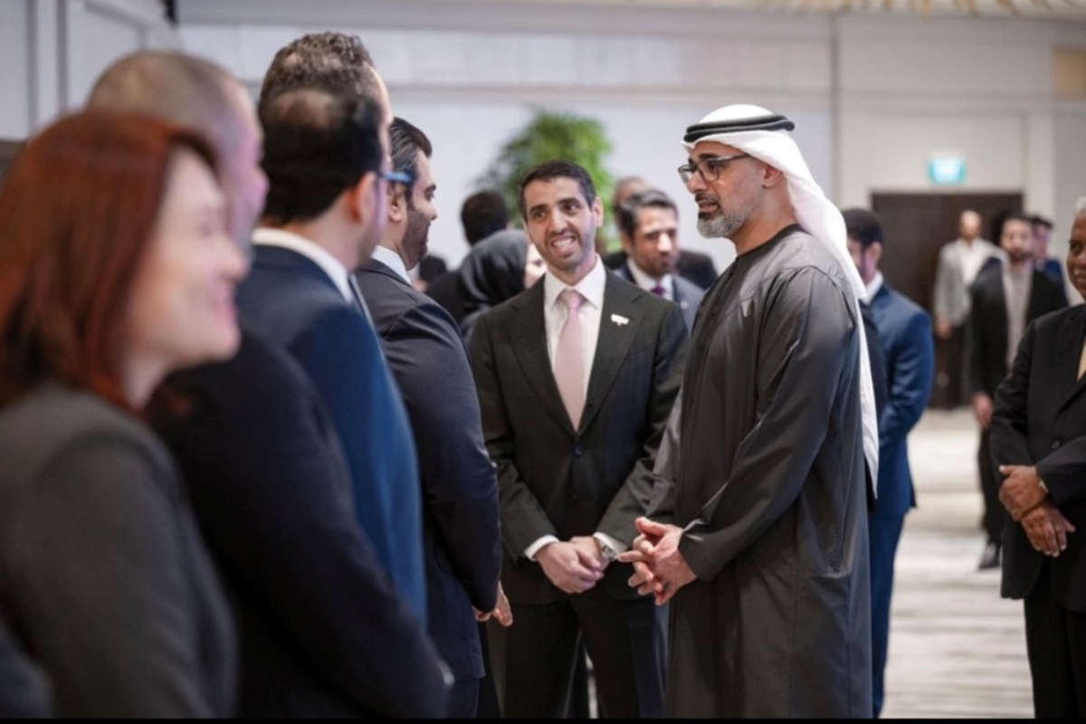 شهد سموّ الشيخ خالد بن محمد بن زايد آل نهيان، ولي عهد أبوظبي، جانباً من فعاليات ملتقى الشركات لمجلس الأعمال الإماراتي-السنغافوري، الذي يُنظِّمه مجلس الأعمال المشترك بين دولة الإمارات وسنغافورة، على هامش الزيارة الرسمية التي يقوم بها سموّه إلى جمهورية سنغافورة الصديقة.
