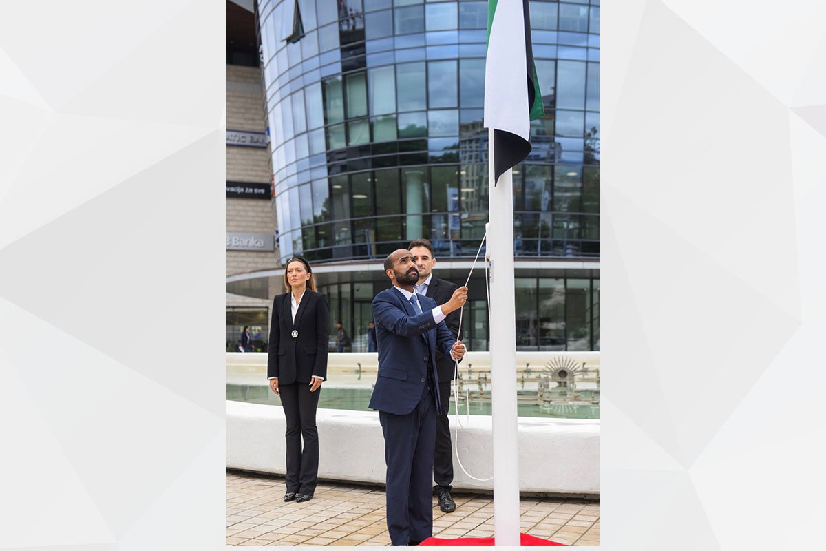 The Embassy of the United Arab Emirates in Lima celebrated the Flag Day.