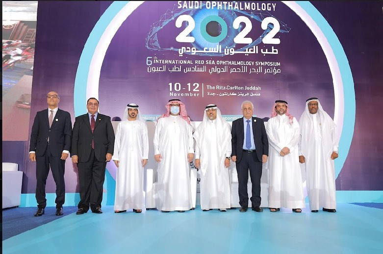 شارك سعادة القنصل العام الدولة لدى جدة في مؤتمر البحر الاحمر الدولي السادس لطب العيون