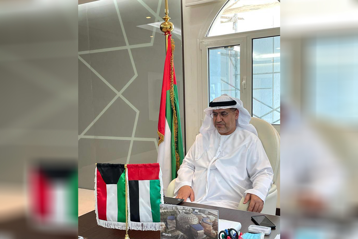 The conference was about the occasion of the opening of the WHO office in the State of Kuwait.