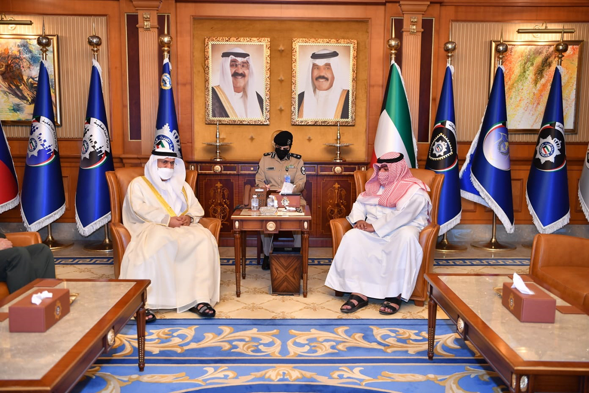 During the meeting, aspects of cooperation and coordination between UAE and Kuwait were reviewed.