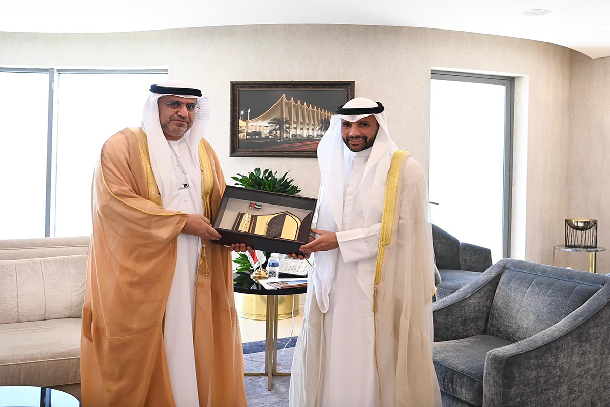 استقبل معالي مرزوق علي الغانم رئيس مجلس الأمة الكويتي