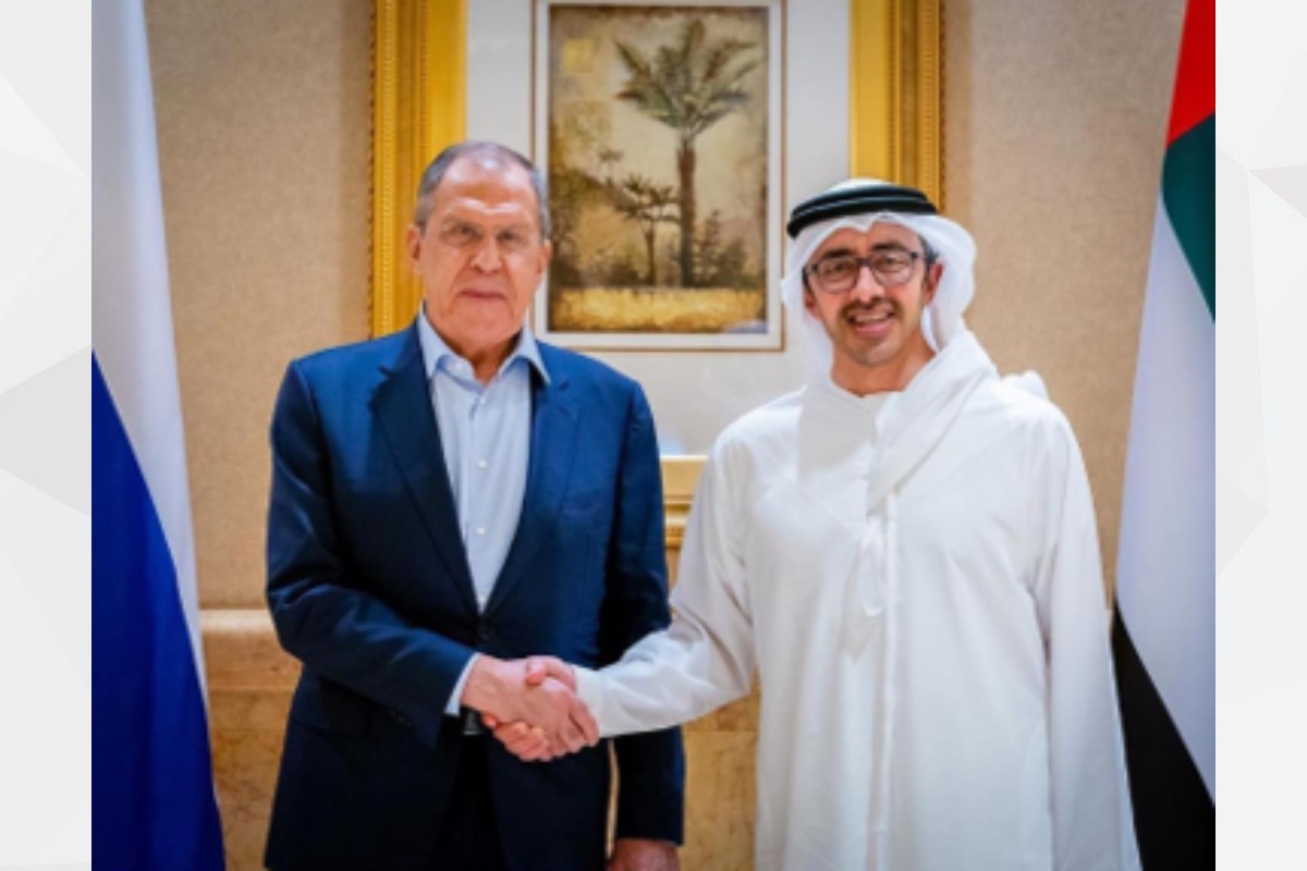 استقبل سمو الشيخ عبدالله بن زايد آل نهيان وزير الخارجية، معالي سيرغي لافروف وزير خارجية روسيا الاتحادية.
