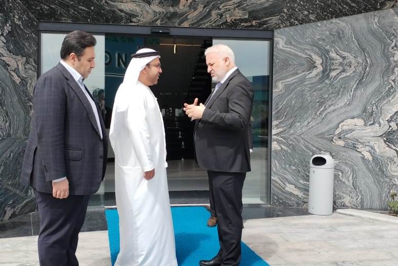 His Excellency Ahmed Al Dhaheri, Consul General of the UAE to the Kurdistan Region of Iraq, met with Mr. Choli Rasheed, Chairman of the Lalav Investment Group. During the meeting, they discussed the company's business, the possibility of cooperation with Emirati companies, and the establishment of partnerships.