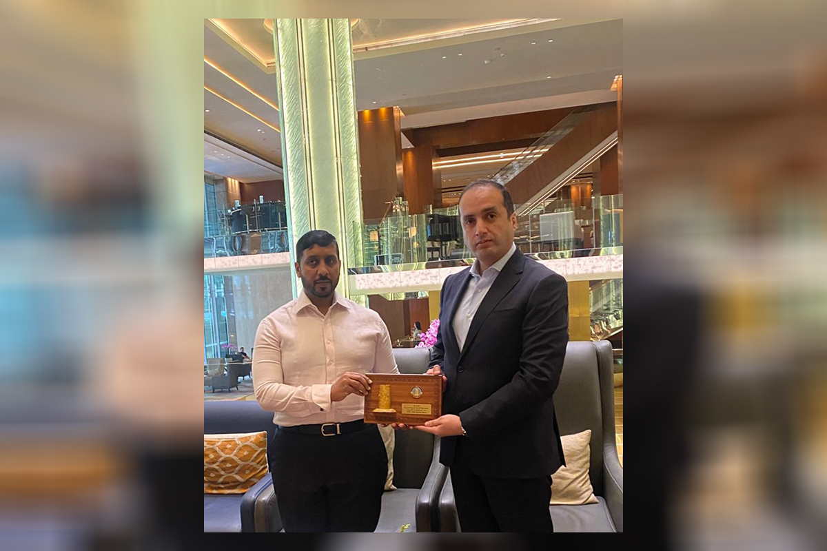 H.E. Mohamed Obaid Alqataam, UAE Ambassador to the Philippines, met with the delegation from the National Defense College of UAE