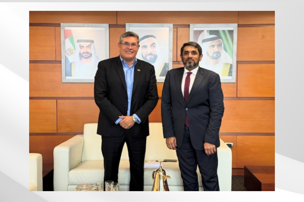 Mr. Khaled Ali Alnuaimi, Chargé d'Affaires of the Embassy of the United Arab Emirates in Peru, held a meeting with Mr. Carlos Merino, CEO of DP World Peru and Ecuador.