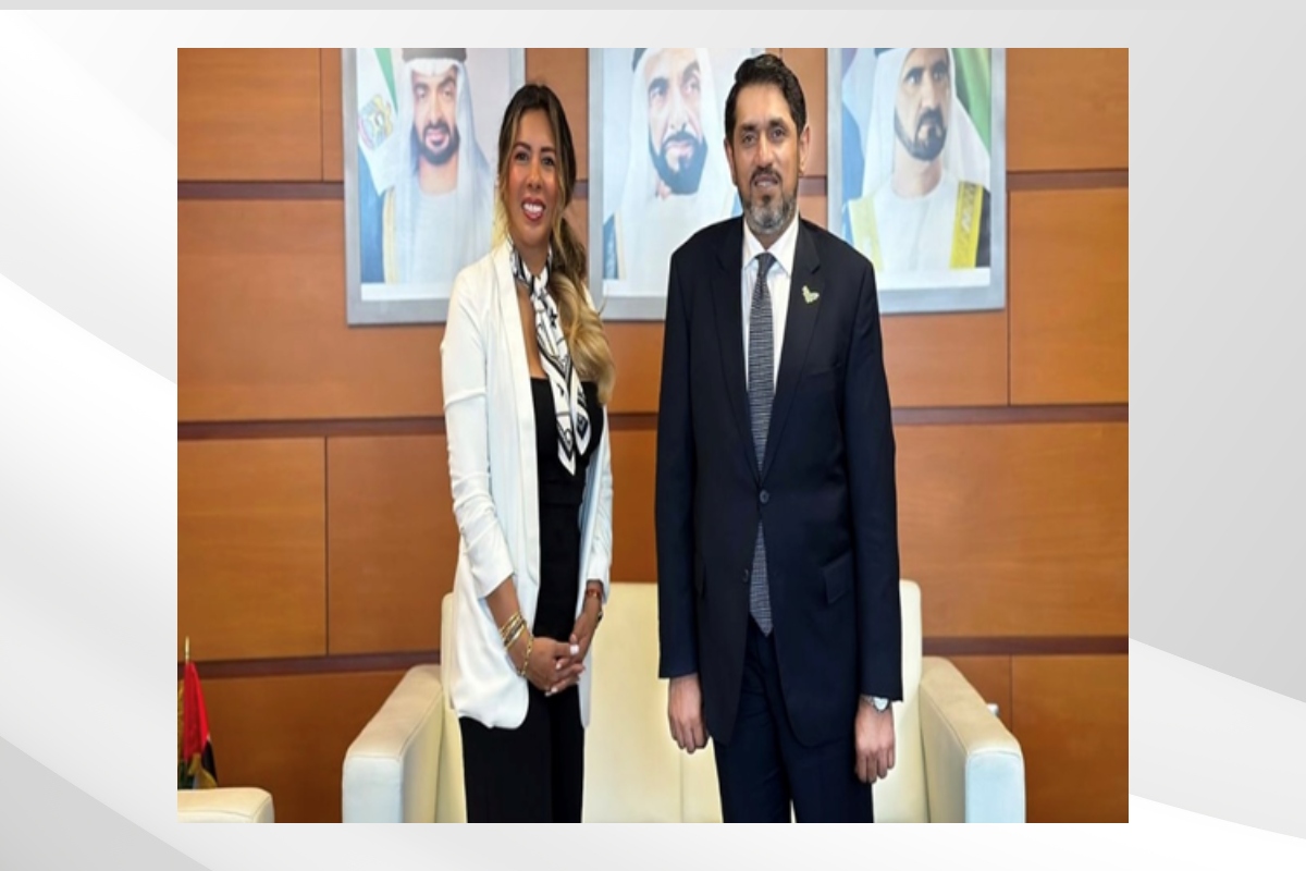 Mr. Khaled Ali Alnuaimi, Chargé d'Affaires of the United Arab Emirates Embassy in Peru received the Congresswoman Roselli Amuruz, third vice president of the Peruvian Congress. 