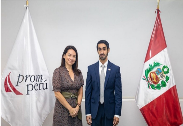H.E. Mohamed Abdulla Alshamsi, Ambassador of the UAE to Peru, held a meeting with several Peruvian Businessmen in order to promote investment opportunities in the UAE.