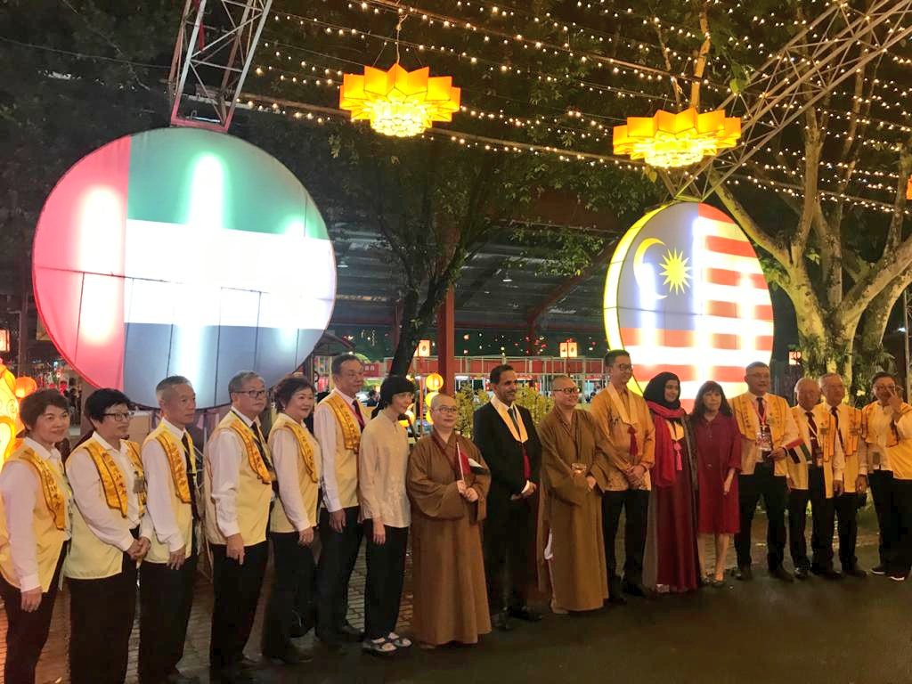 Within the framework of cultural diplomacy initiatives and interaction with cultural and religious events as part of the principle of tolerance inculcated in the UAE culture, His Excellency Khalid Ghanem Al-Ghaith