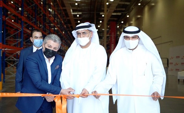 His Excellency Dr. Matar Hamed Al Neyadi, UAE Ambassador to the State of Kuwait, attended the opening ceremony of the new operations center of the UAE company Aramex.