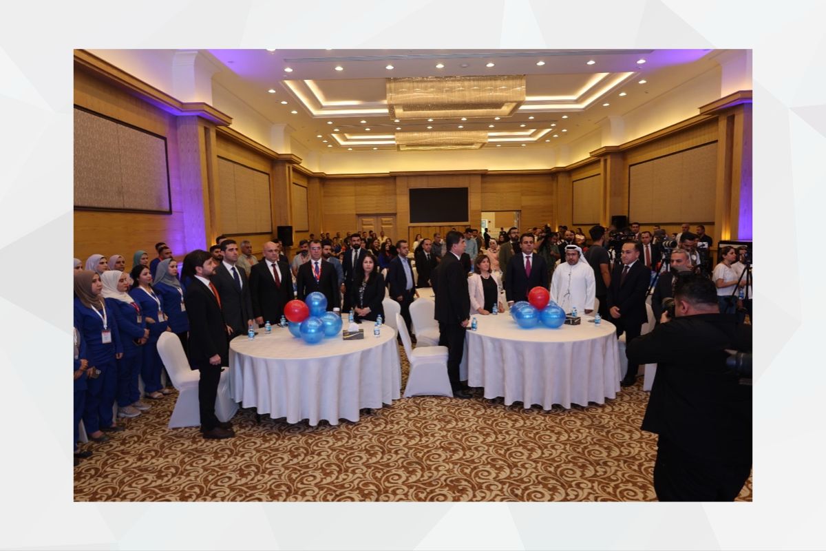 His Excellency Ahmed Al Dhaheri, Consul General of the UAE in the Kurdistan Region of Iraq, participated in the graduation ceremony of a batch of students from the Autism Center in the city of Erbil, which is one of the pioneering projects of the Emirates Red Crescent Authority in the region.
