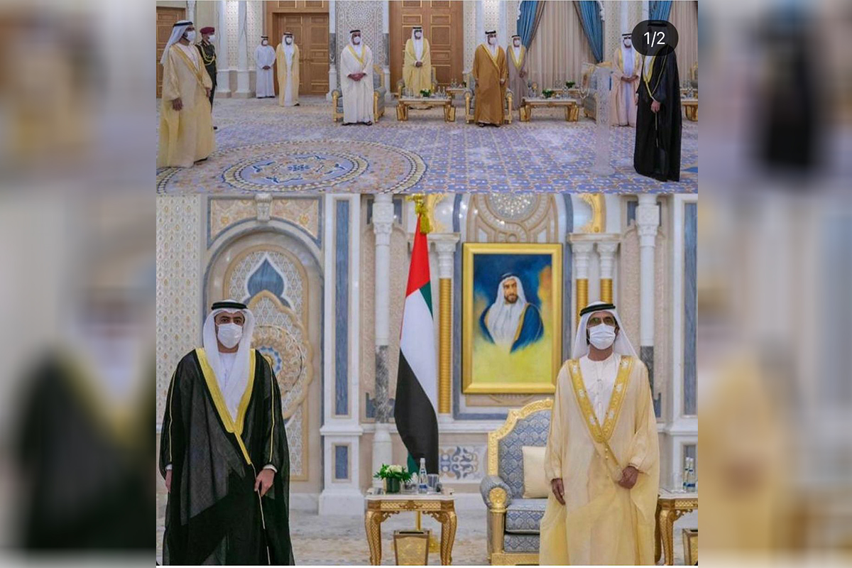 أدى السفير الجديد لدولة الإمارات العربية المتحدة في اليابان اليمين في قصر الوطن أمام صاحب السمو الشيخ محمد بن راشد آل مكتوم، نائب رئيس الدولة رئيس مجلس الوزراء حاكم إمارة دبي، رعاه الله.