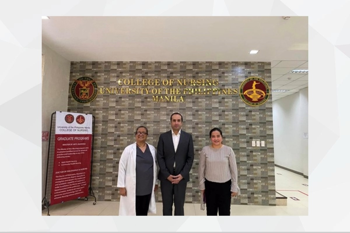 UAE Ambassador meets Dean of UP College of Nursing