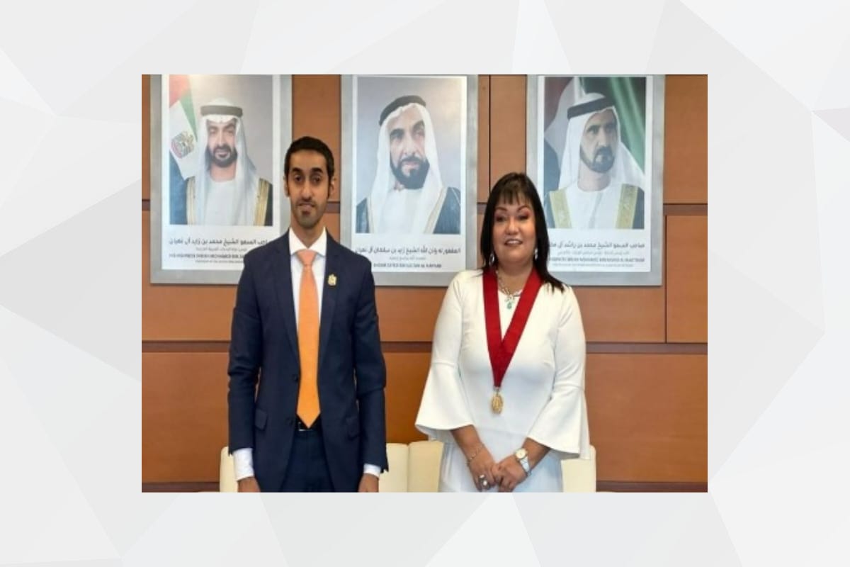Meeting of H.E. Mohamed Alshamsi, UAE Ambassador to Peru with H.E. Delfina Vidal La Rosa, President of the Superior Court of Justice of Lima.
