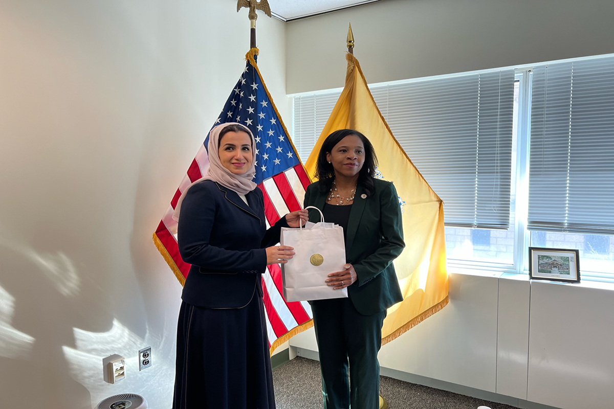 This week the Consul General of the United Arab Emirates (UAE) in New York, Her Excellency Amna Almheiri, met with senior New Jersey state officials 
