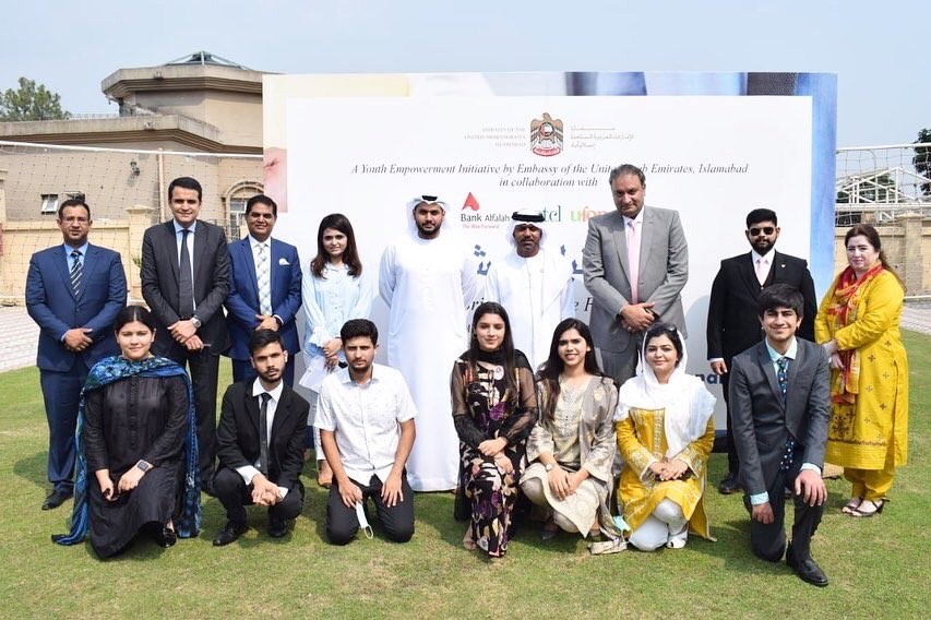 Under the program the youth were selected from leading universities and placed at leading corporate organizations, PTCL, Ufone and Bank Alfalah to train, up-skill and motivate them for personal and professional growth and pursuance of successful careers.
