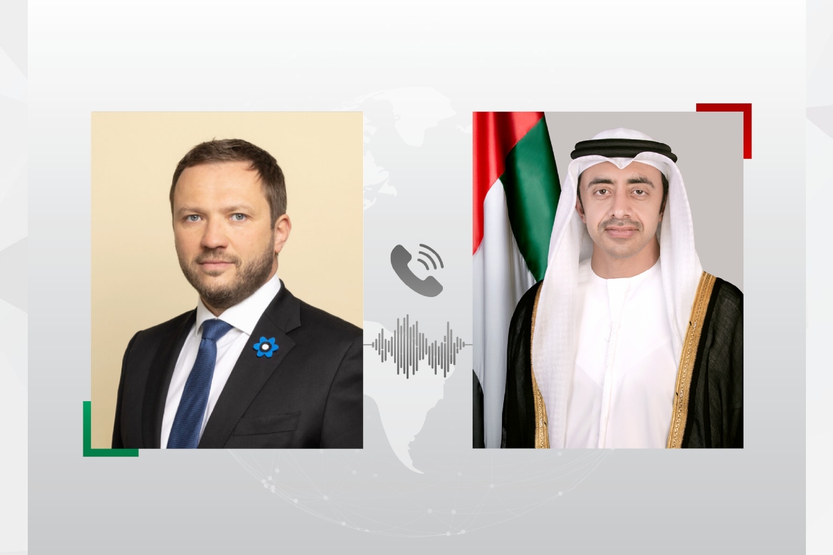 عبدالله بن زايد ووزير خارجية إستونيا يبحثان هاتفياً العلاقات الثنائية والتطورات الإقليمية
