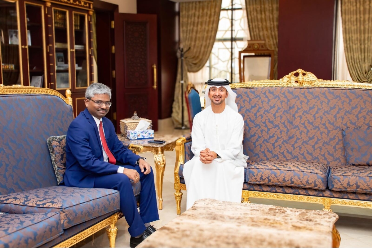 التقى سعادة أحمد الهاملي سفير دولة الإمارات لدى تركمانستان مع سعادة باندارو ويلسون بابو سفير جمهورية الهند لدى تركمانستان، وخلال اللقاء تبادل السفيران وجهات النظر حول القضايا ذات الاهتمام المُشترك.