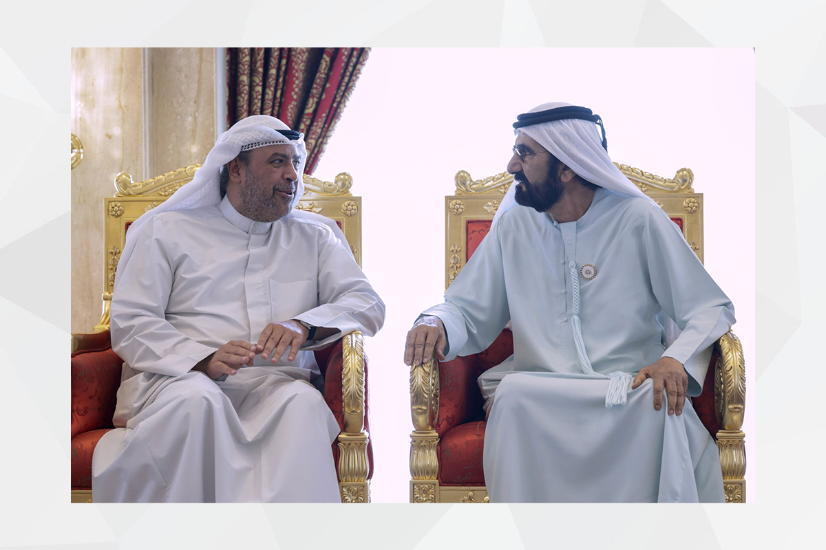 His Highness Sheikh Mohammed bin Rashid Al Maktoum, Vice President and Prime Minister of the UAE and Ruler of Dubai, met Sheikh Ahmad Fahad Al-Ahmad Al-Sabah, Deputy Prime Minister and Minister of Defence of Kuwait. Sheikh Mohammed welcomed the visiting dignitary and conveyed his greetings to the Emir of Kuwait and the Kuwaiti people, wishing them continued progress and prosperity.