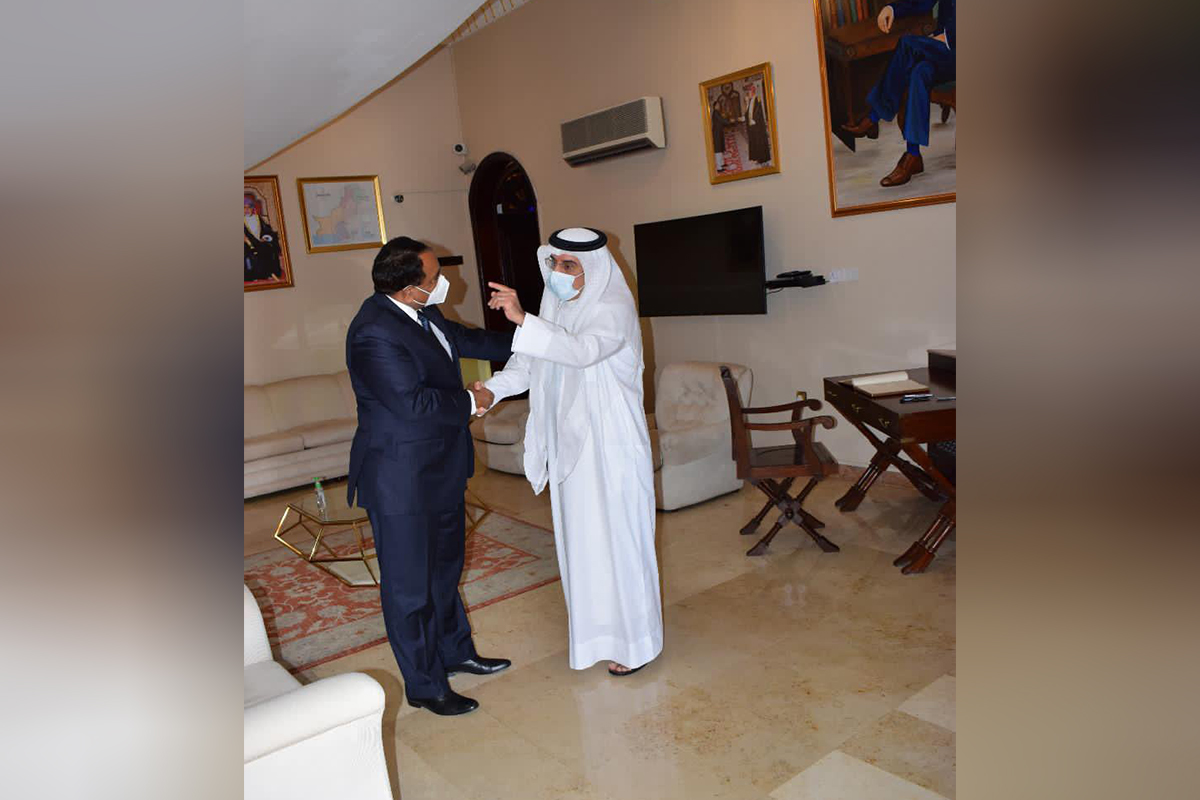 His Excellency the Ambassador, Muhammad Sultan Al-Suwaidi offered condolences to the Embassy of the friendly Islamic Republic of Pakistan