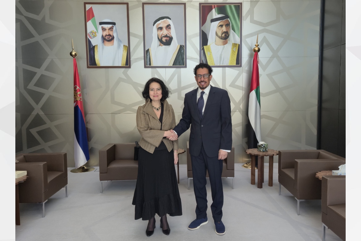 H.E. Ahmed Hatem Almenhali, Ambassador of the United Arab Emirates to the Republic of Serbia, met with H.E. Dr. Dominik Krois, Representative of the UN Secretary-General and Head of the United Nations Office in Belgrade.


