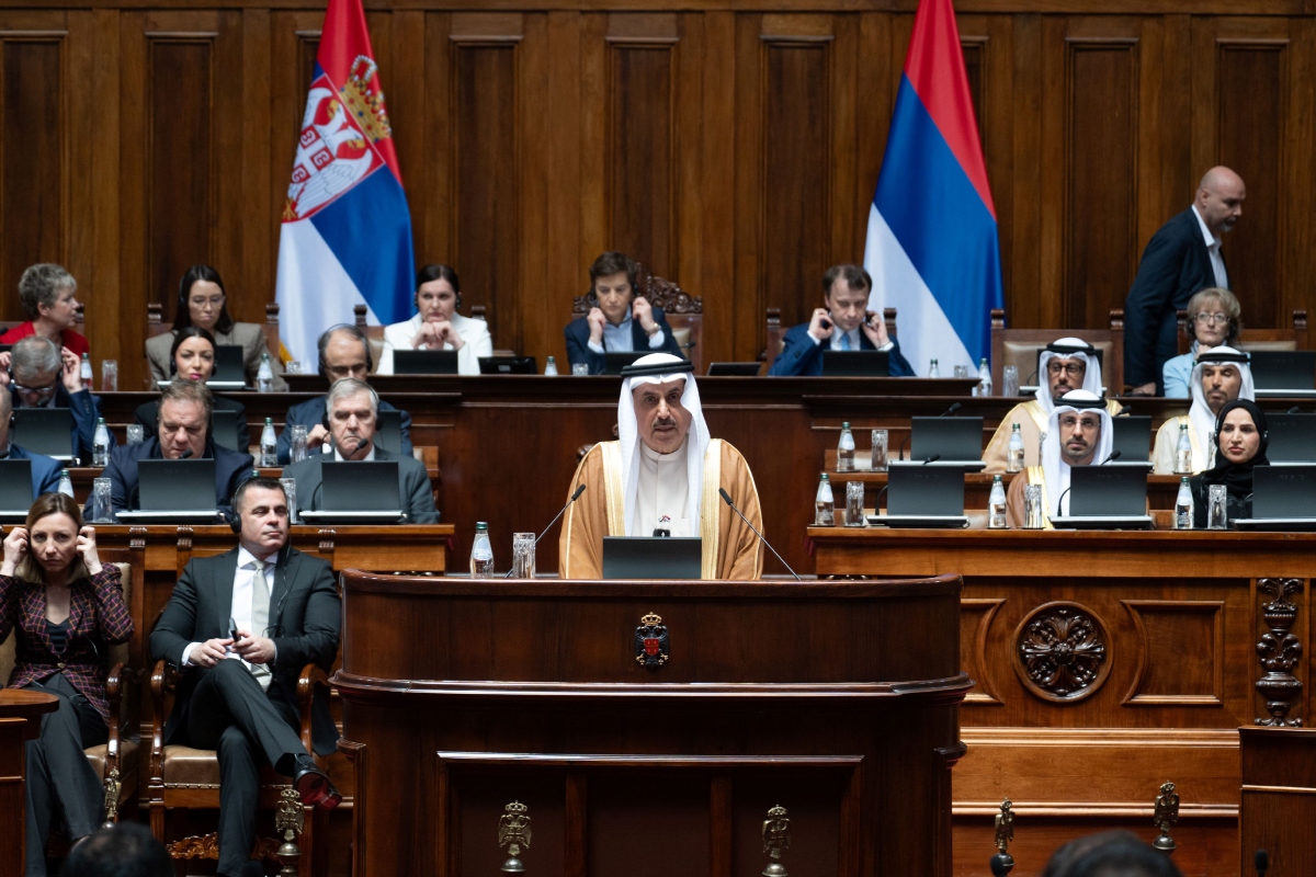 H.E. Saqr Ghobash, Speaker of the Federal National Council of the United Arab Emirates, emphasized that relations between the UAE and Serbia are experiencing accelerated development based on a strategic partnership and the shared vision of His Highness Sheikh Mohamed bin Zayed Al Nahyan, President of the UAE, and H.E. Aleksandar Vucic, President of the Republic of Serbia.