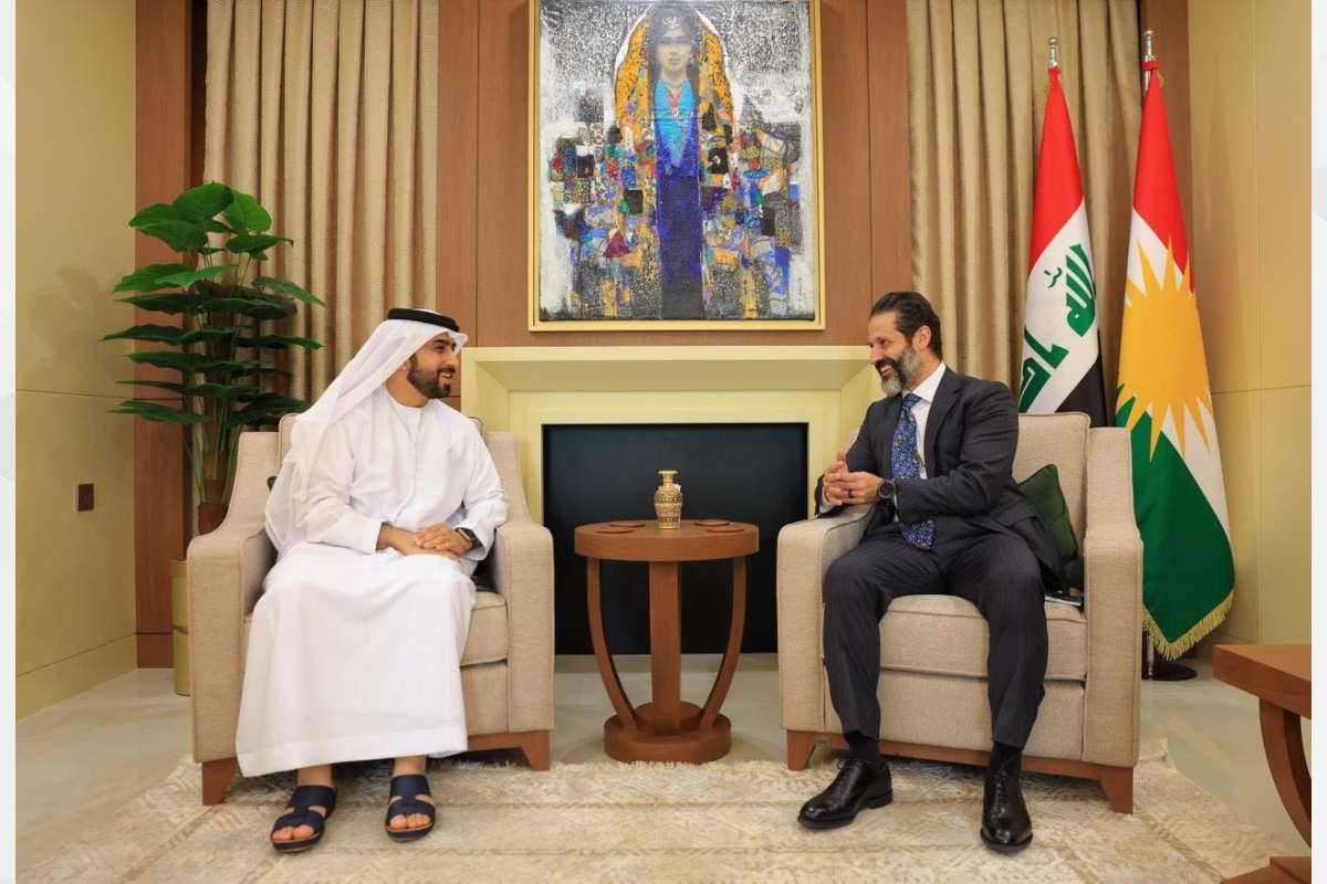 قنصل عام الدولة يلتقي نائب رئيس مجلس الوزراء ومستشار رئيس الوزراء للشؤون الخارجية وتغيير المناخ في إقليم كردستان العراق