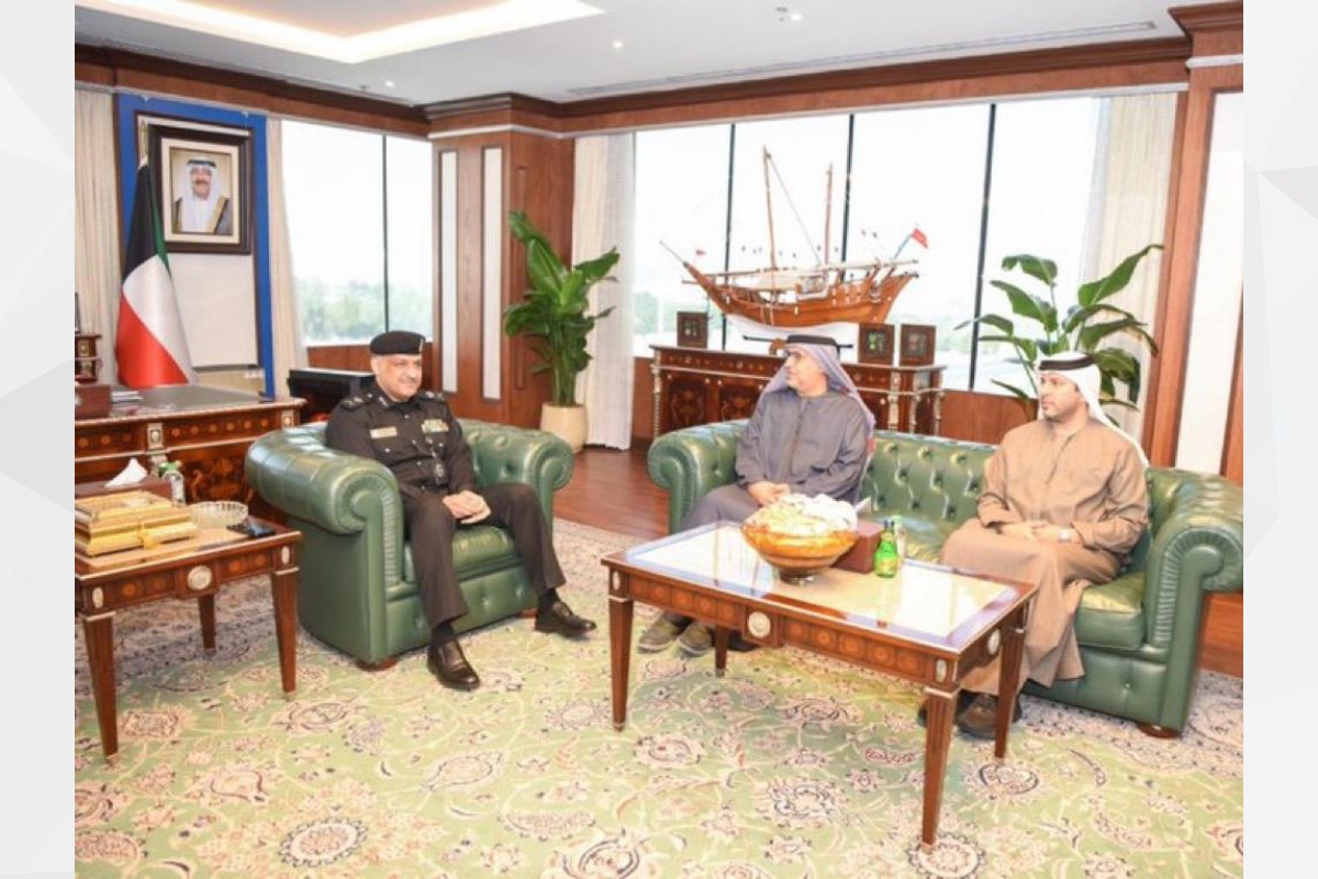 His Excellency Dr. Matar Hamed Al Neyadi, Ambassador of the UAE to the sisterly State of Kuwait, met with His Excellency Major General Abdulwahab Ahmed Al-Wuhaib
