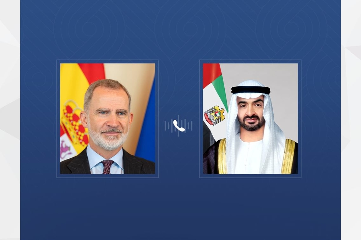 During a Phone Call with the UAE President, the King of Spain Condemns Iranian Attacks Against the UAE and Countries of the Region