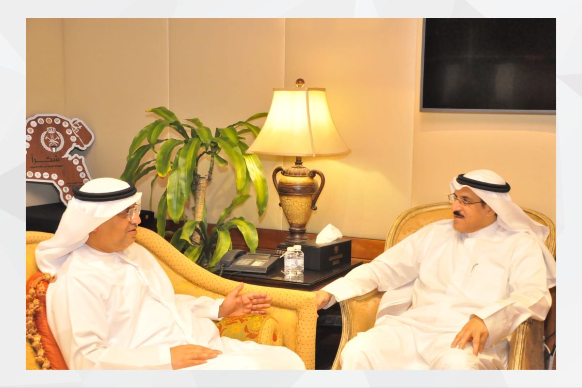 His Excellency Dr. Matar Hamed Al-Niyadi, UAE Ambassador to Kuwait met His Excellency Dr. Jassim Mohammed Al-Istath, Minister of Electricity, Water, and Renewable Energy, The Ambassador extended his congratulations to His Excellency on his appointment, wishing him every success and prosperity in his new task