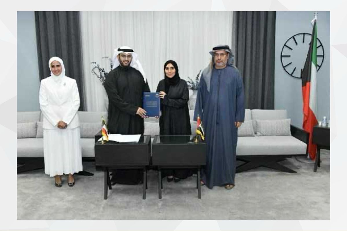 The signing of a Memorandum of Understanding between the UAE Pentathlon Federation and the Kuwait Pentathlon Federation to enhance cooperation was attended by His Excellency Dr. Matar Hamed Al Neyadi, UAE Ambassador to Kuwait.