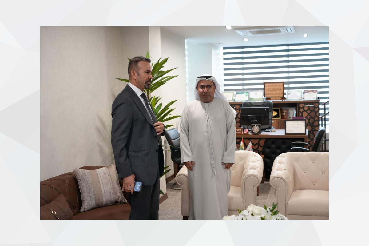 His Excellency Ahmed Al Dhaheri, Consul General of the UAE in Erbil, received His Excellency Soran Muhammad Amin, President of Asia Oil Company