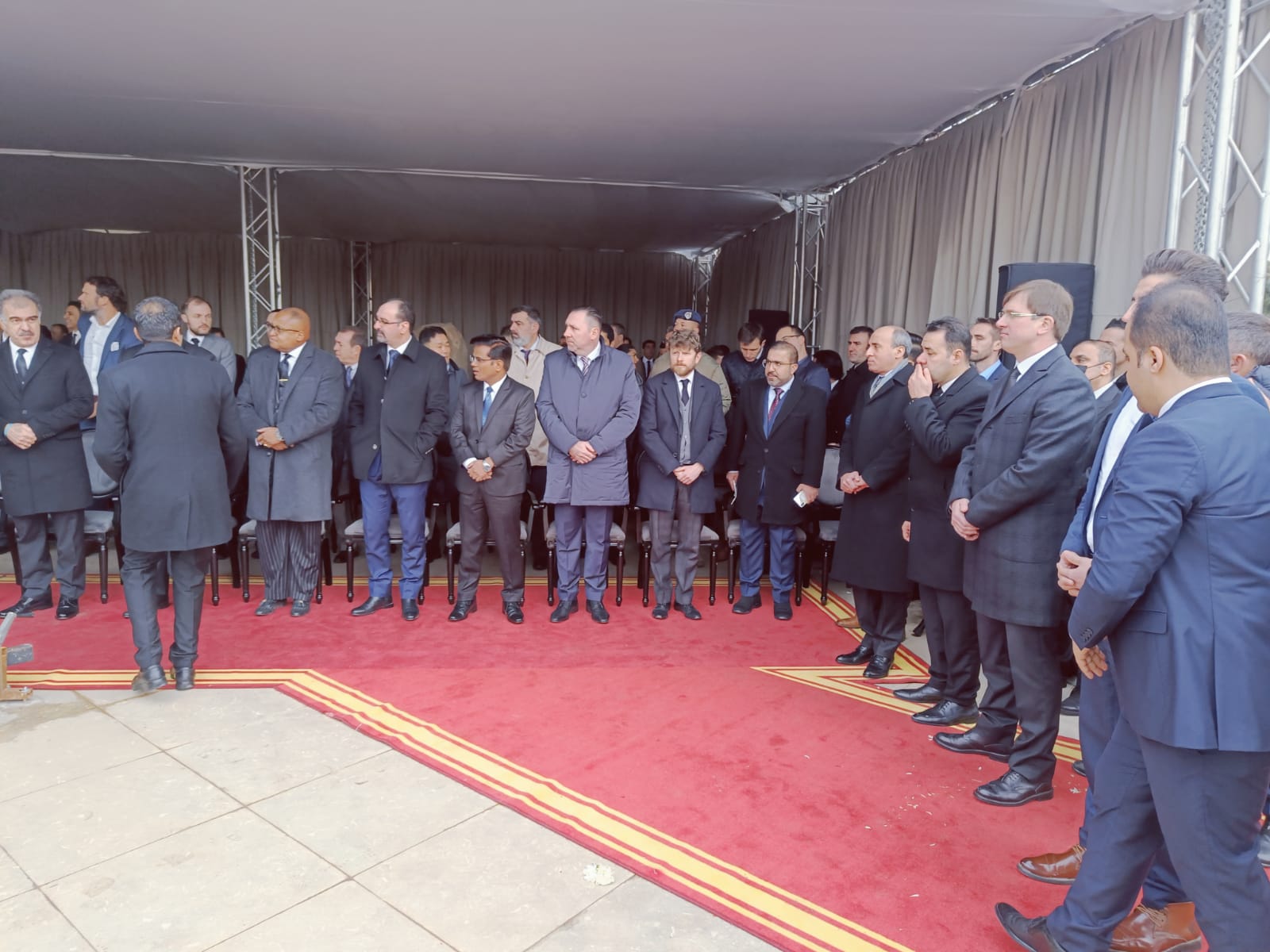 His Excellency Ahmed Ibrahim Al Dhaheri, Consul General of the UAE in the Kurdistan Region of Iraq, attended the commemoration ceremony for the anniversary of the victims of a terrorist attack in Erbil, which was held by the Kurdistan Regional Government.
