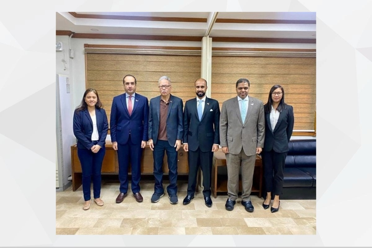 H.E. Mohamed Obaid Alqataam Alzaabi, UAE Ambassador in Manila, met with H.E. Carmelo Arcilla, Executive Director of Civil Aeronautics Board