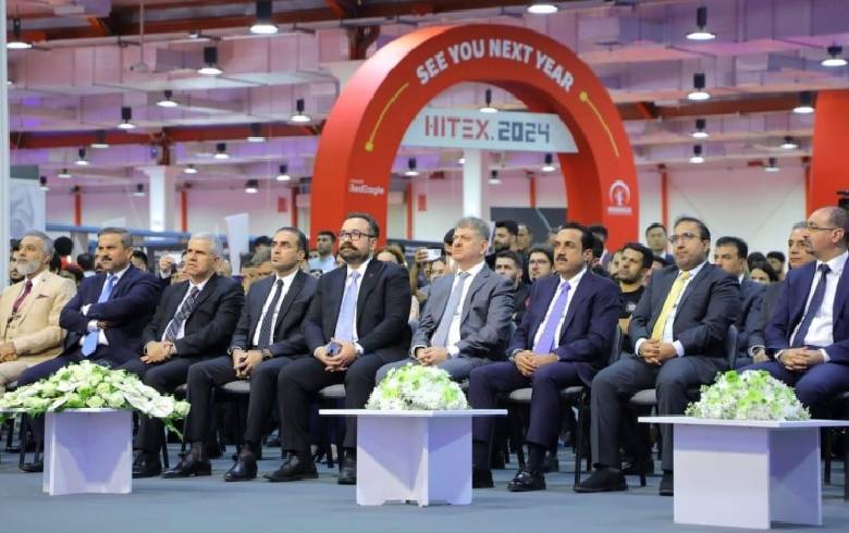 His Excellency Ahmed Al-Dhaheri, Consul General of the UAE in the Kurdistan Region of Iraq, attended the opening ceremony of the annual HITEX exhibitio