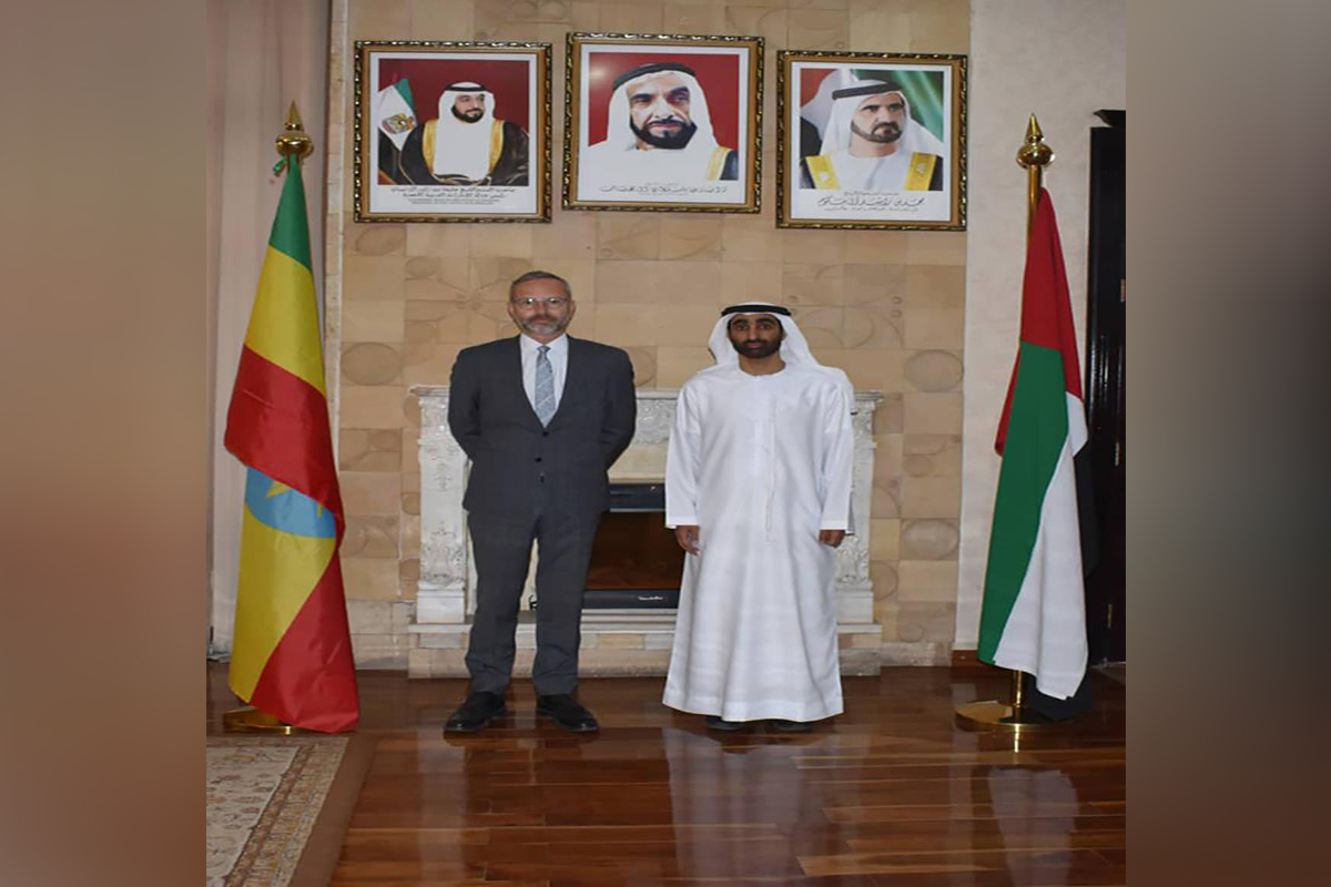 H.E Mohamed AlRashedi, the ambassador of UAE to Ethiopia, welcomed H.E Remi Marechaux, Ambassador of the Republic of France to Ethiopia
