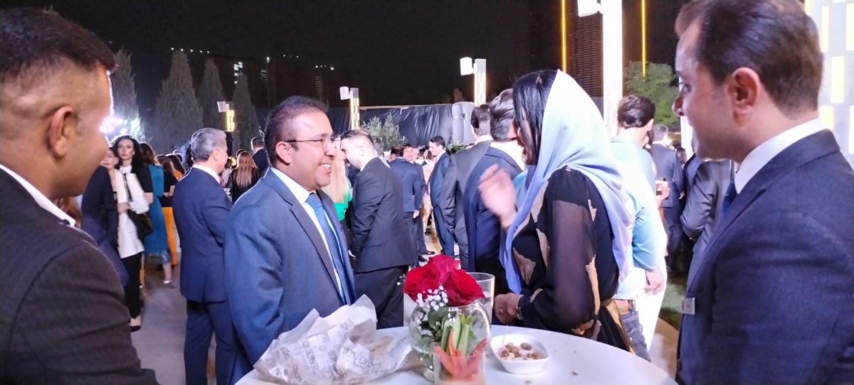 His Excellency Ahmed Al Dhaheri, Consul General of the UAE, attended a celebration on the occasion of the Italian National Day